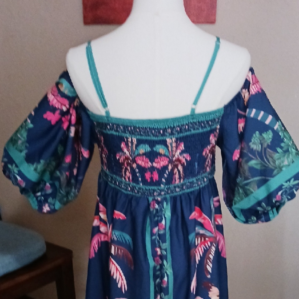 BEAUTIFUL Floral Off-Shoulder Dress - Picture 9 of 16